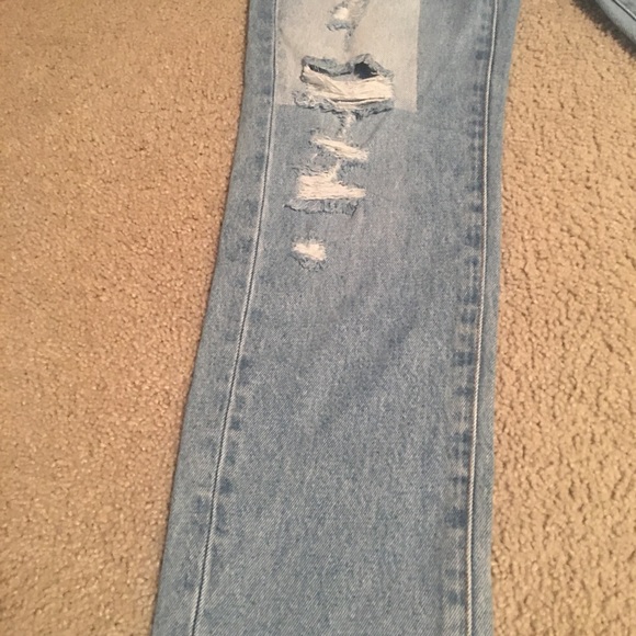Gilded Intent distressed denim jeans Sz 25 - Picture 7 of 13
